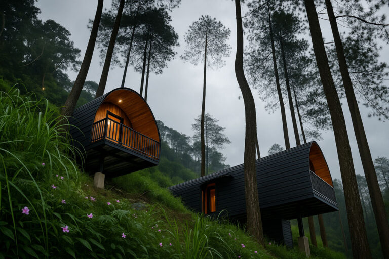 Glamping Guci Garden: Glamping Korea Estetik di Tegal