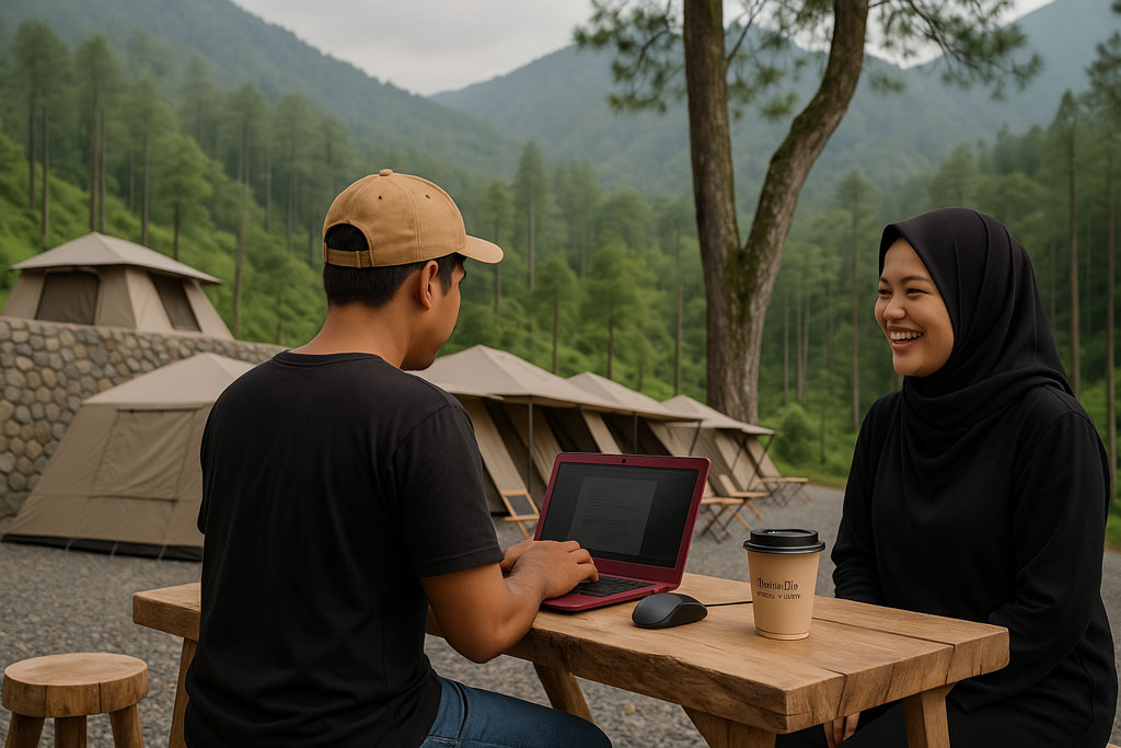 Guci Garden Tegal — Kawasan Wisata Korean Aesthetic Kaki Gunung Slamet