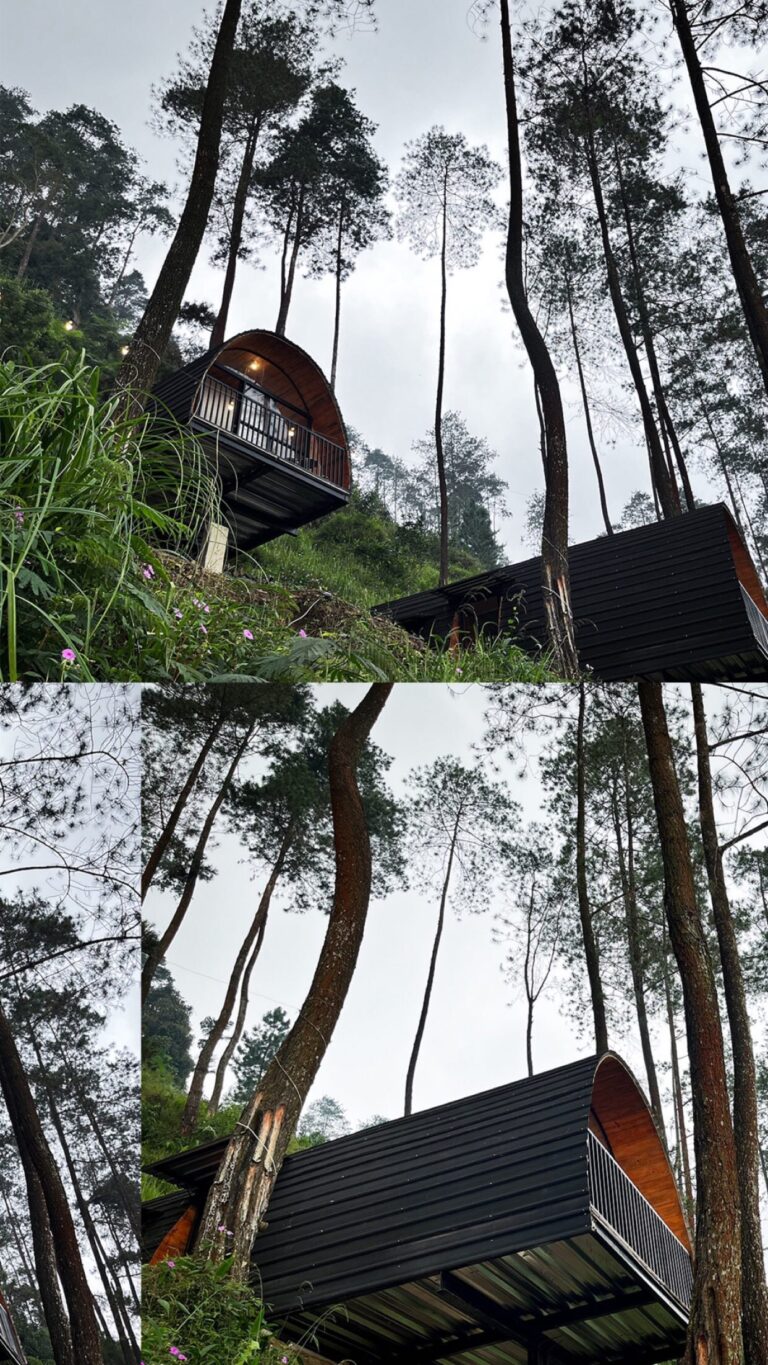 Korean Glamping Guci Garden Tegal — Tenda Estetis Instagramable Air Panas