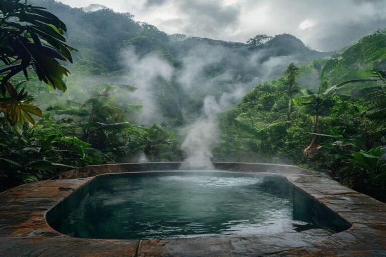 Guci pemandian air panas