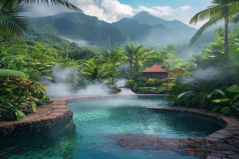 wisata Guci dengan bayi