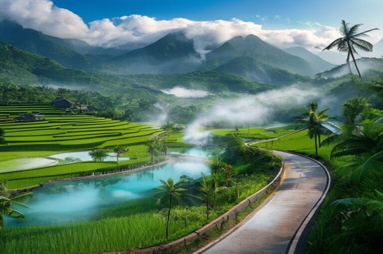 wisata Guci garden lebaran tips