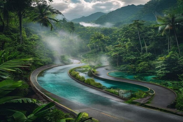 wisata Guci garden komunitas motor