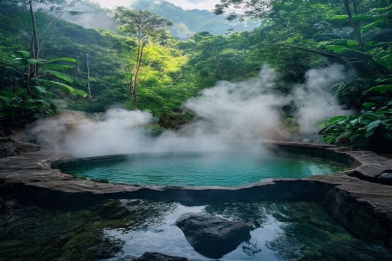 manfaat kesehatan berendam air panas Guci garden