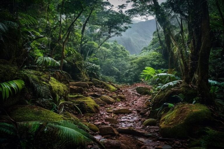 trekking hiking kawasan Guci tegal panduan