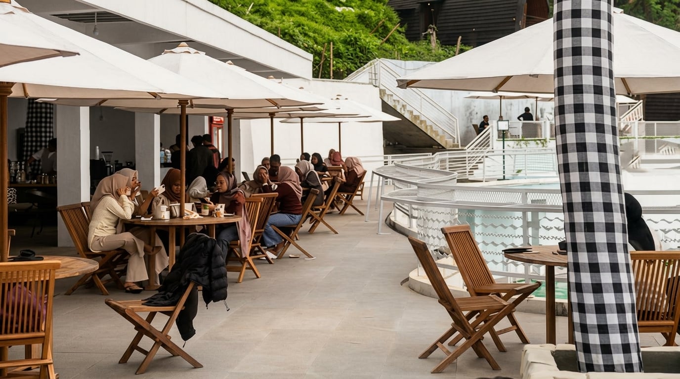 Resto dan Cafe Guci Garden Tegal